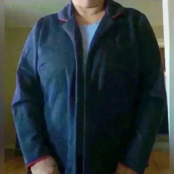 Vintage 1970’s Navy with Red Piping Jacket - Picture 1 of 5